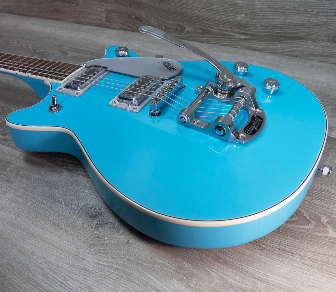 Guitare électrique Gretsch G5232T Electromatic Double Jet FT avec Bigsby, touche Laurel, Kailani Blue