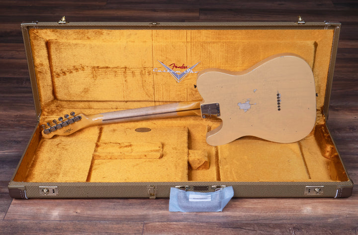 Fender Custom Shop '52 Telecaster Relic, Maple Neck, Aged Nocaster Blonde