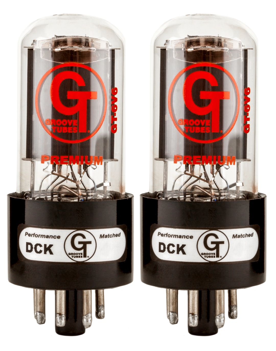 Groove Tubes GT 6V6-S Power Valves, Matched Pair