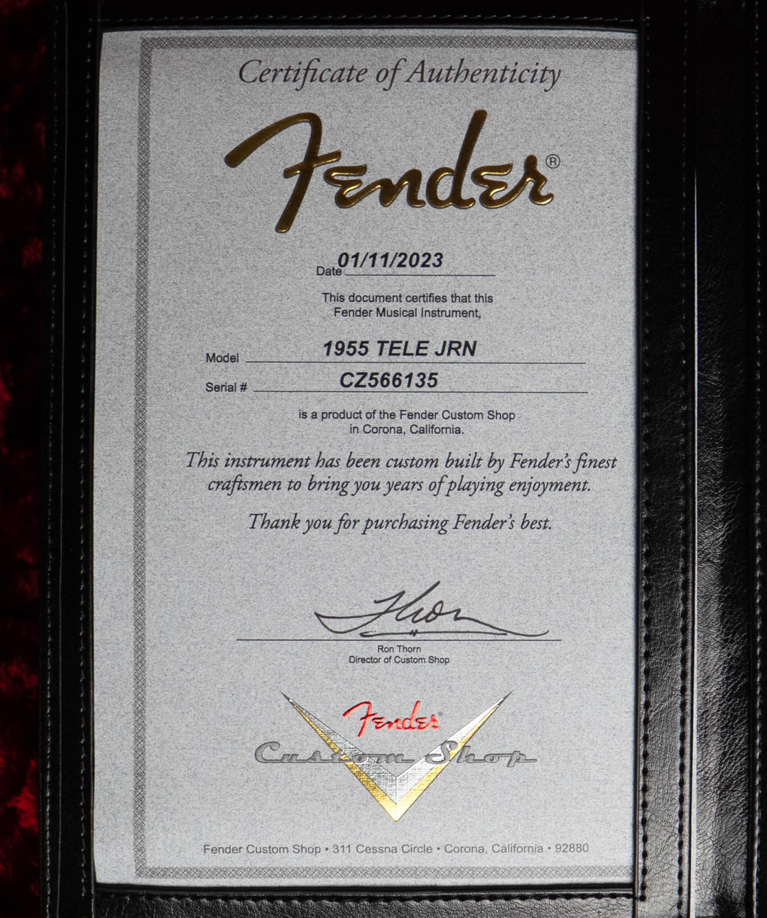 Fender Custom Shop 1955 Telecaster Journeyman Relic, cobre envejecido descolorido