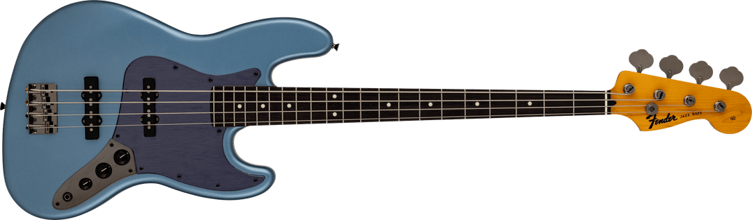Fender Made in Japan Hybrid II 2026 Collection Jazz Bass, Rosewood Fingerboard, Matte Aero Blue