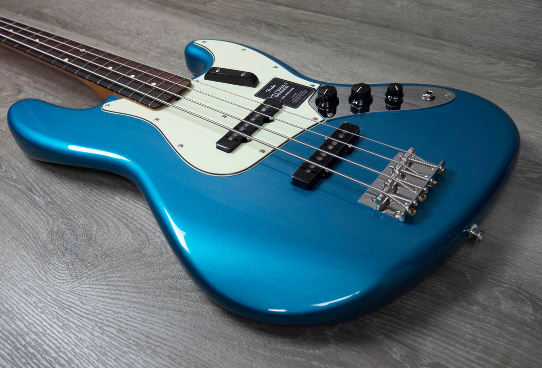 Fender Vintera II 60s Jazz Bass, Rosewood Fingerboard, Lake Placid Blue