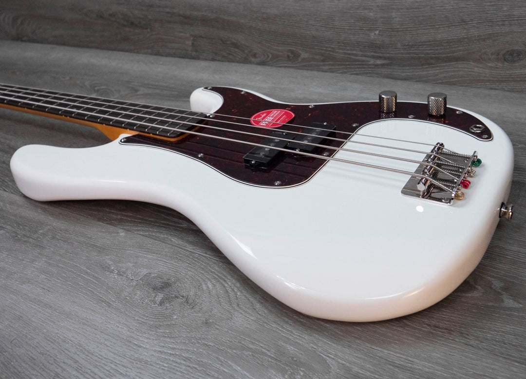 Squier Classic Vibe 60s Precision Bass, Laurel Fingerboard, Olympic White