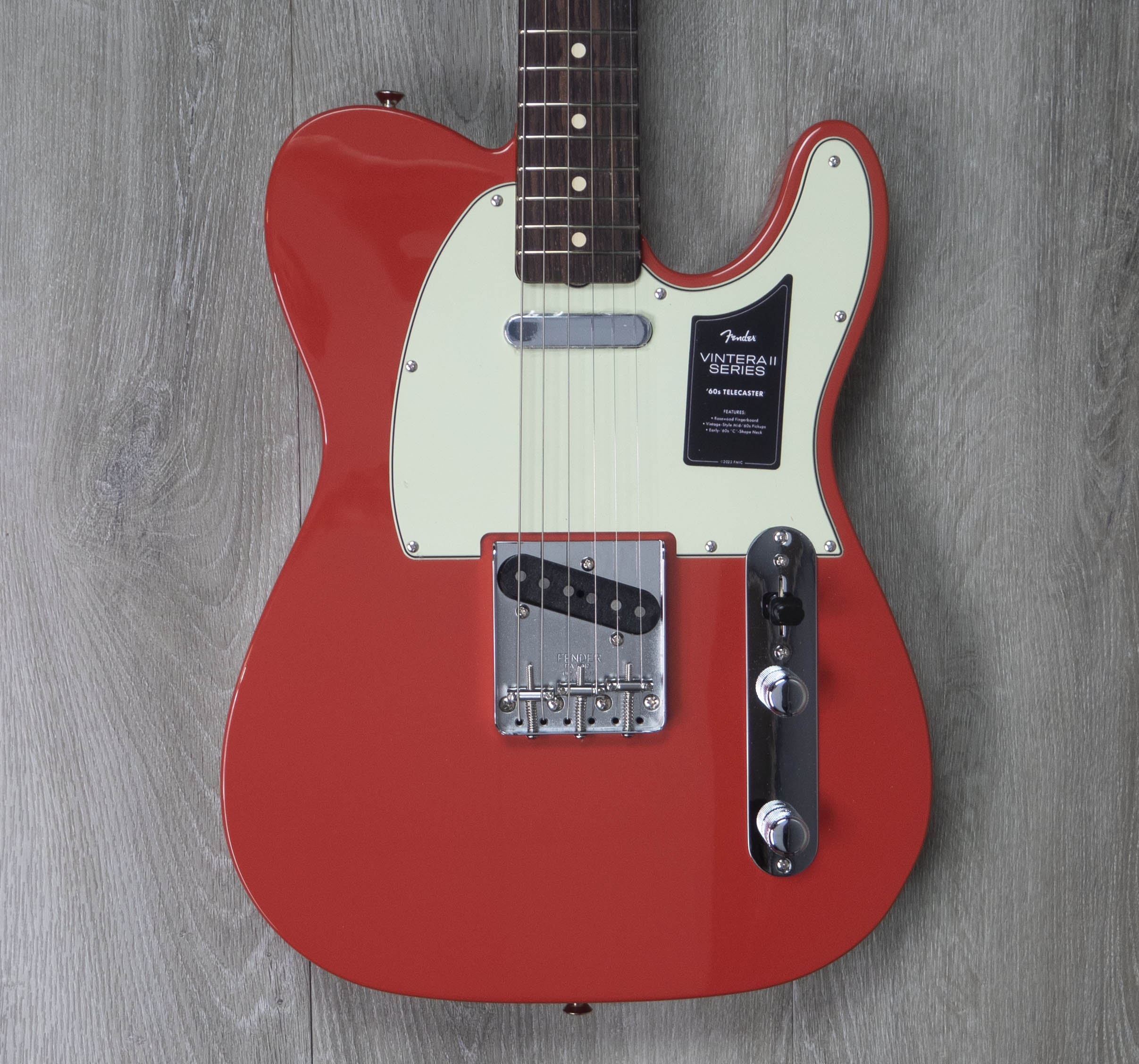 Fender Vintera II 60s Telecaster, Fiesta Red – A Strings