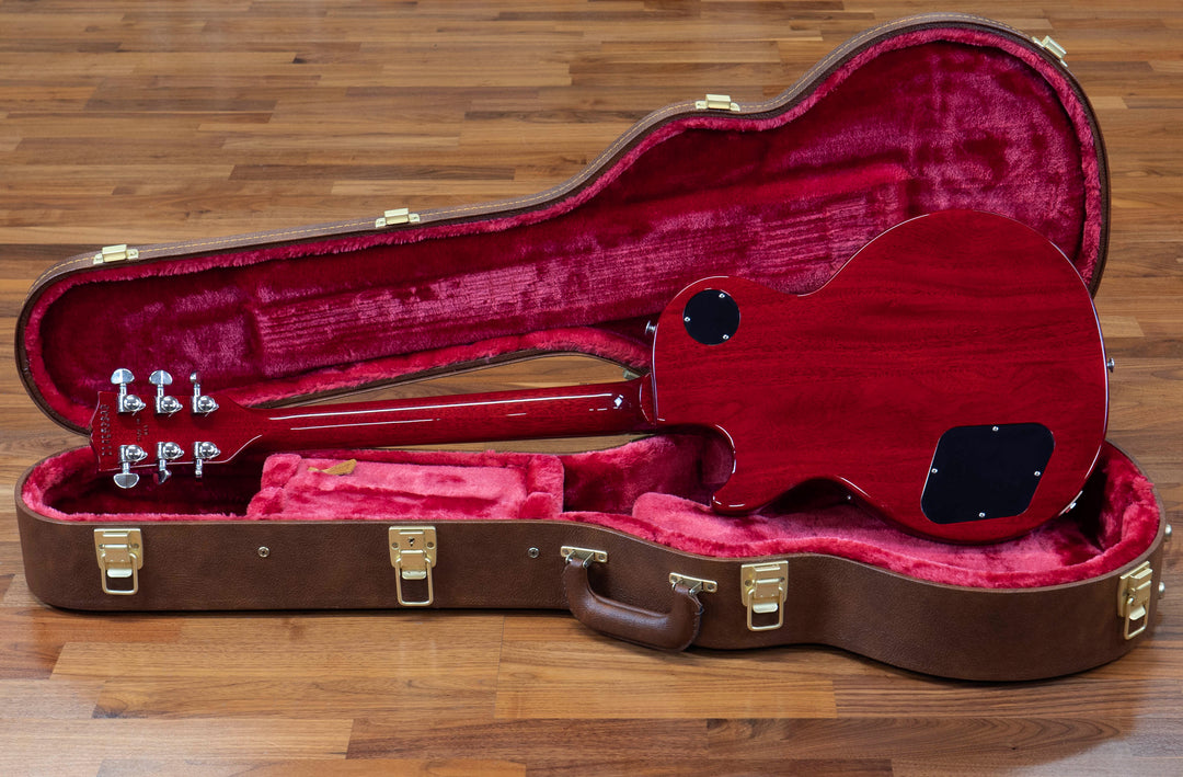 Gibson Les Paul Standard años 60 con tapa figurada, color té helado n.º 203640214 