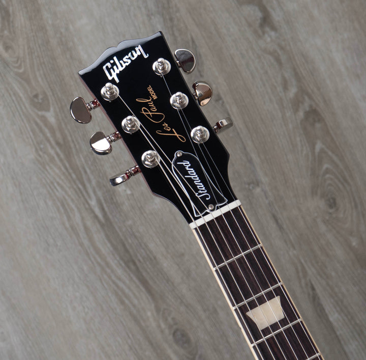 Gibson Les Paul Standard años 60 con tapa figurada, color té helado n.º 203640214 