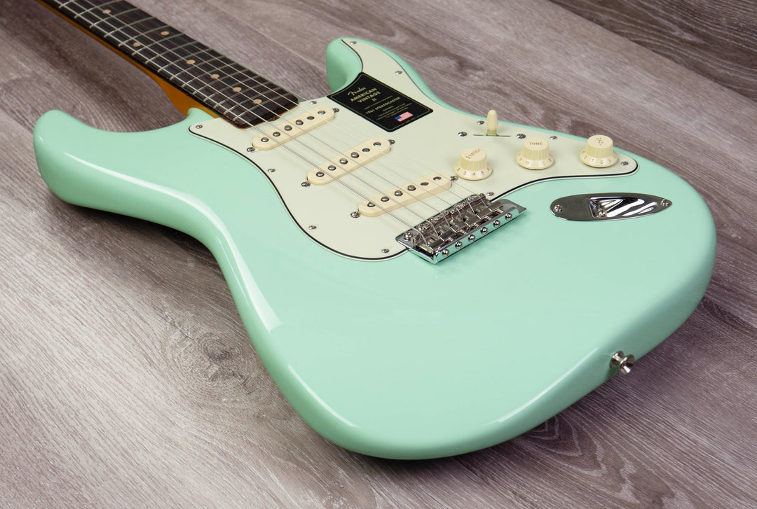 Fender American Vintage II 1961 Stratocaster, Rosewood Fingerboard, Surf Green