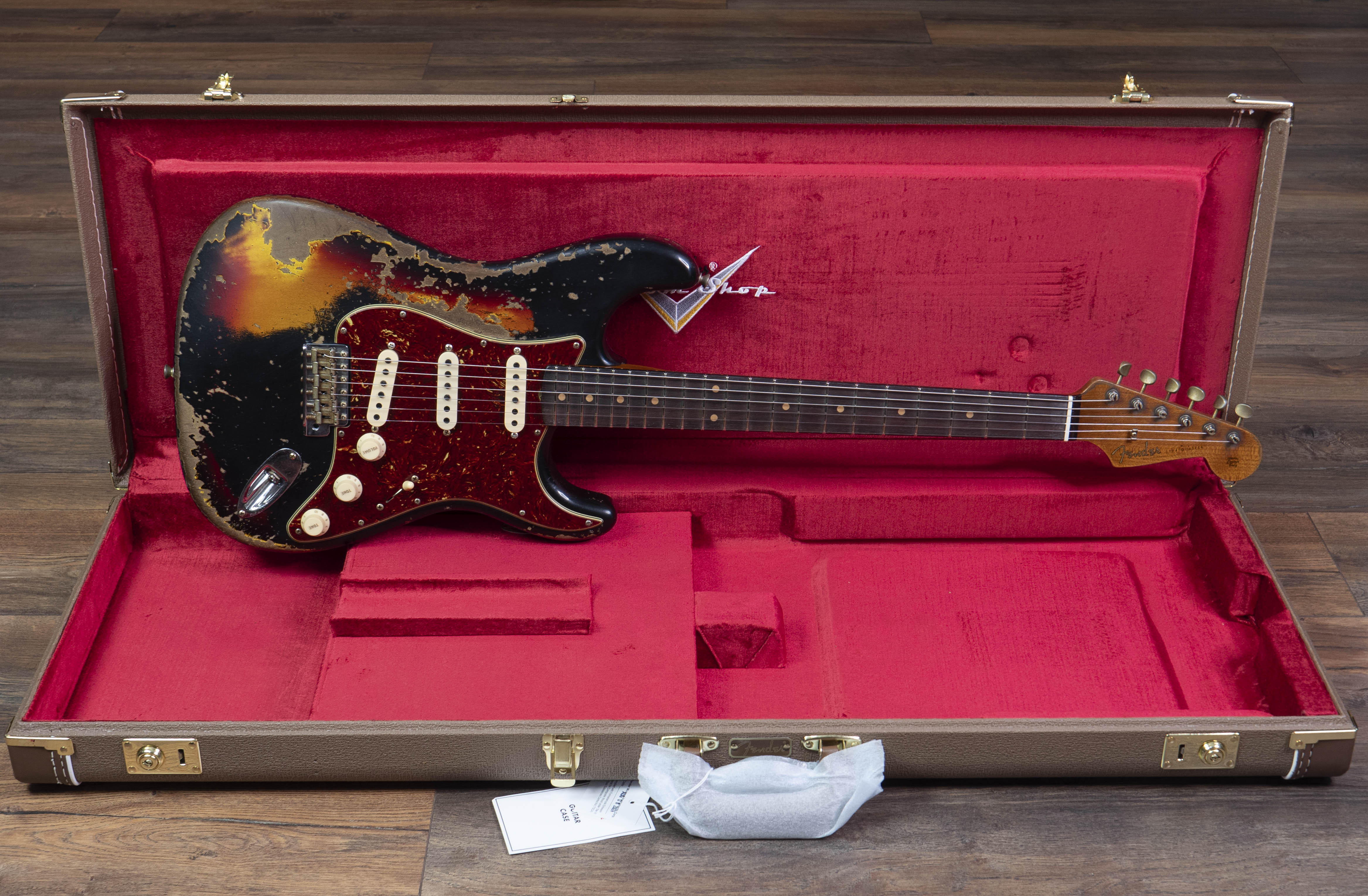 Fender Custom Shop Limited Edition Roasted '61 Strat Super Heavy Relic ...