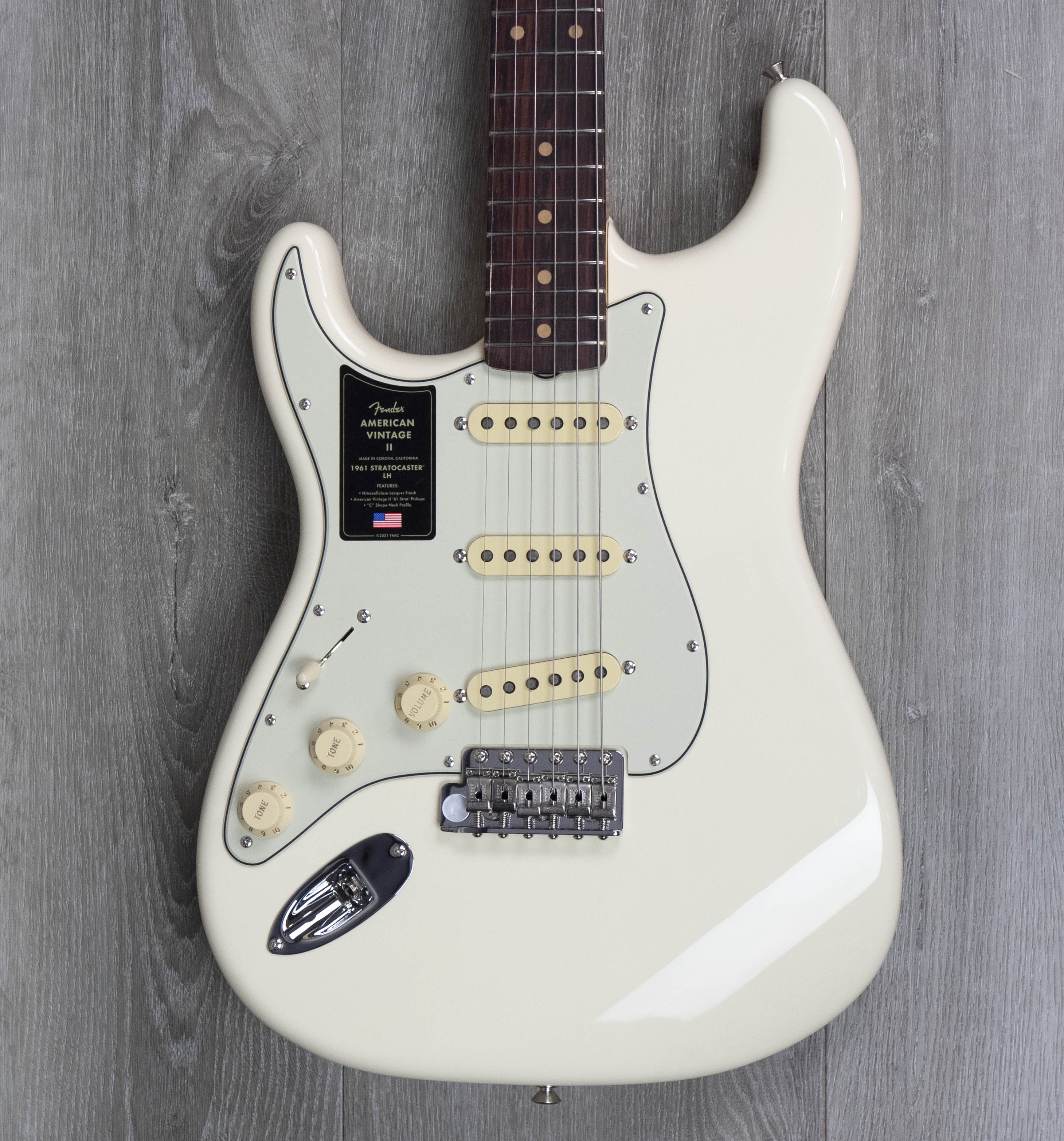 Fender American Vintage II 1961 Stratocaster Left-Hand, Rosewood