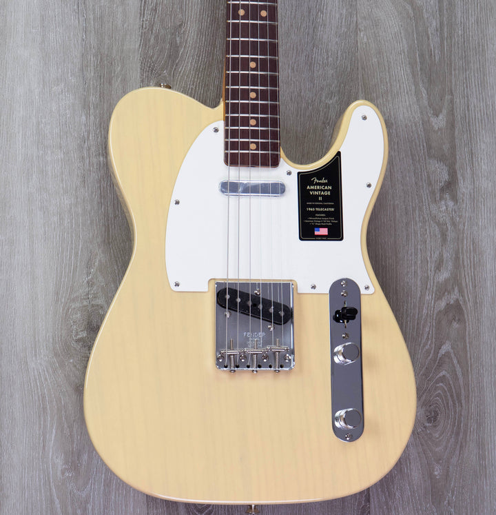 Fender American Vintage II 1963 Telecaster, Rosewood Fingerboard, Vintage Blonde