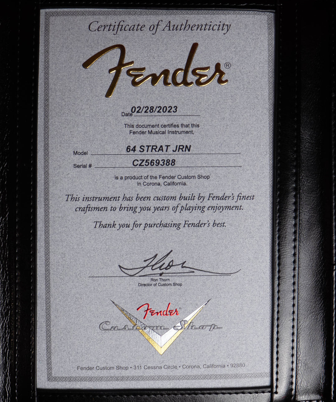 Fender Custom Shop Time Machine '64 Stratocaster Journeyman Relic, blanco olímpico envejecido