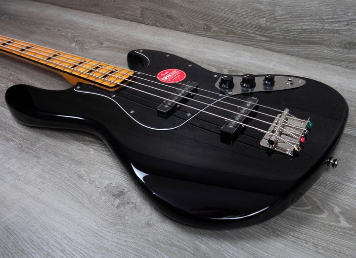 Squier Classic Vibe 70s Jazz Bass, Maple Fingerboard, Black