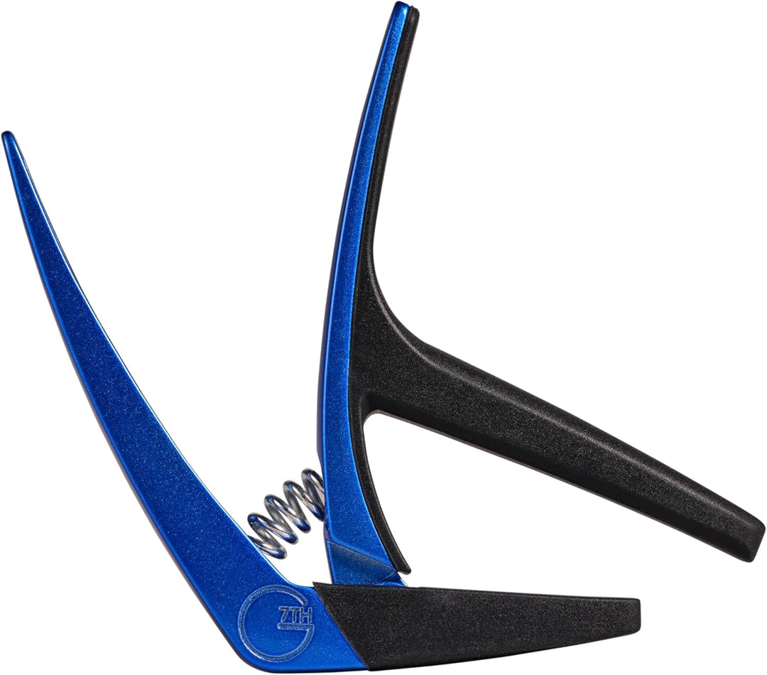 G7th Nashville Lightweight Spring Capo for Acoustic + Electric Guitar, Blue