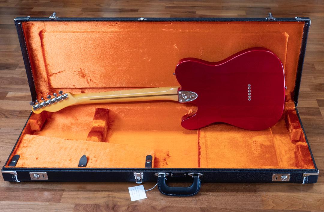 Fender American Vintage II 1972 Telecaster Thinline, Maple Fingerboard, Candy Apple Red