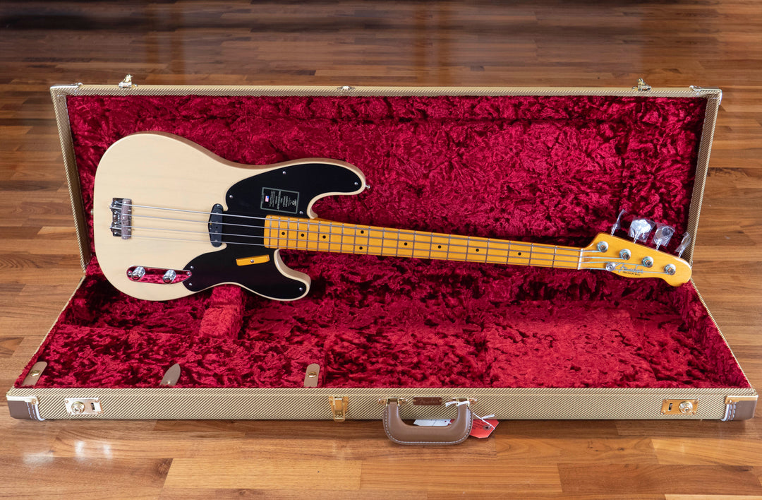 Fender 75th Anniversary Fender American Vintage II 1951 Precision Bass, Maple Fingerboard, Butterscotch Blonde