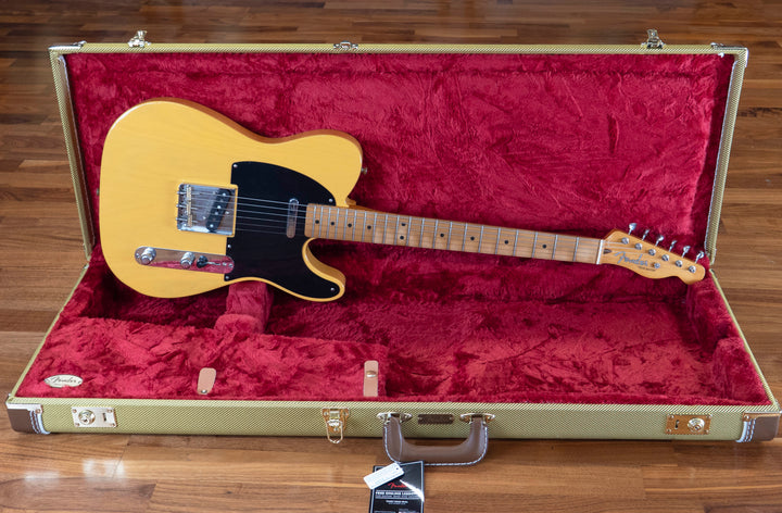 Fender 75th Anniversary Fender Vintera Road Worn 1951 Telecaster, Maple Fingerboard, Butterscotch Blonde