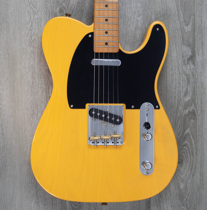 Fender 75th Anniversary Fender Vintera Road Worn 1951 Telecaster, Maple Fingerboard, Butterscotch Blonde