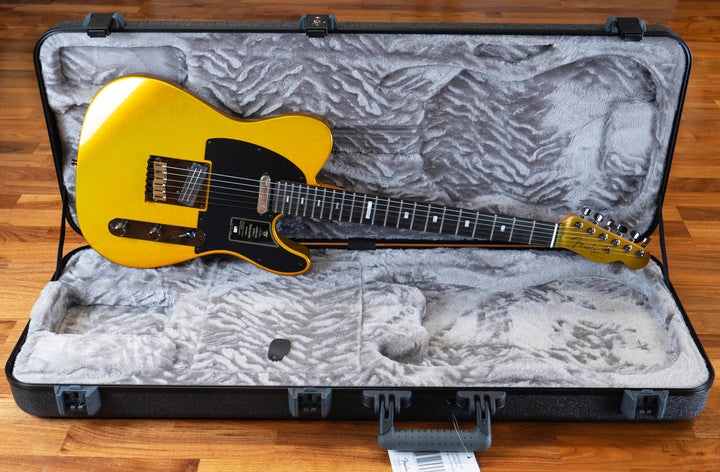 Fender 75th Anniversary American Ultra II Telecaster, Ebony Fingerboard, Liquid Gold