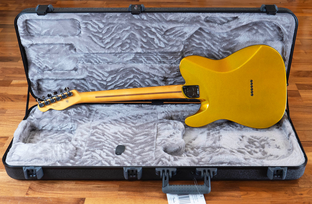 Fender 75th Anniversary American Ultra II Telecaster, Ebony Fingerboard, Liquid Gold