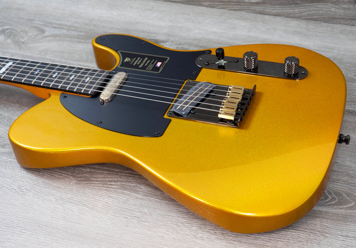 Fender 75th Anniversary American Ultra II Telecaster, Ebony Fingerboard, Liquid Gold