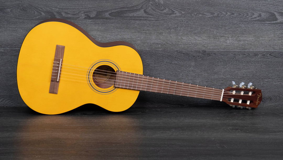Guitare Acoustique Fender ESC80 Série Éducative 3/4 Naturel Vintage Avec Sac De Transport - Idéale Débutants
