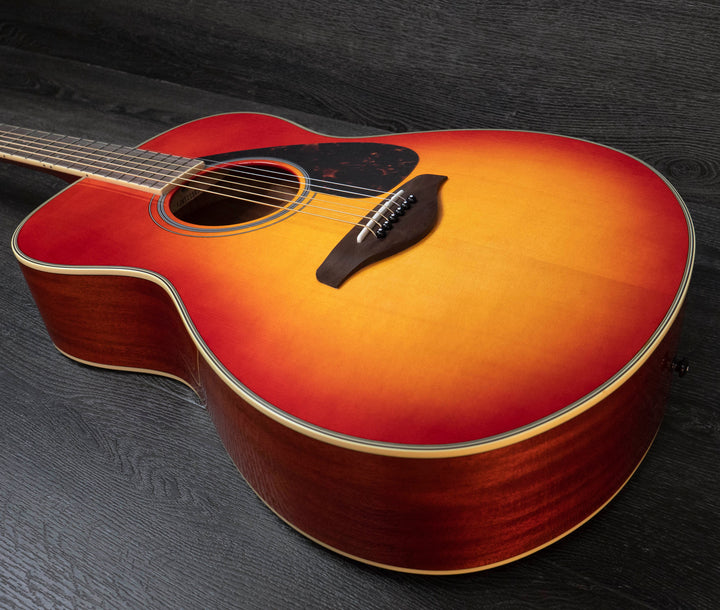 Yamaha FS820 Mk II Acoustic Guitar, Autumn Burst