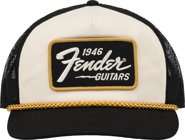 Gorra Fender 1964 con trenza dorada