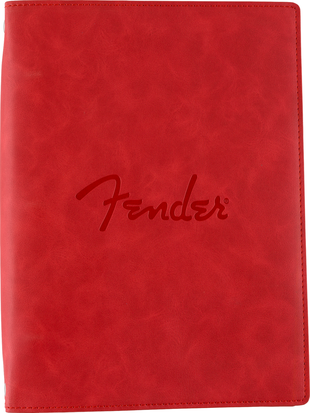 Fender Vegan Leather Music Note Book, Dakota Red