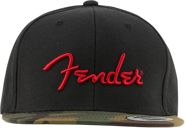 Gorra Fender Camo Flatbill, camuflaje, talla única