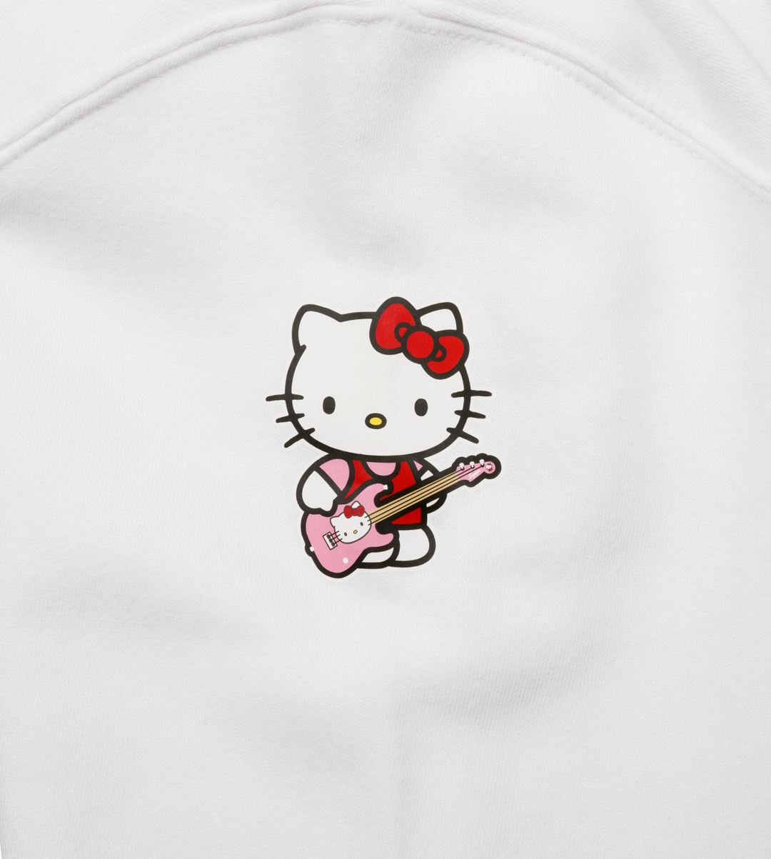 Fender X Hello Kitty Sleeve Logo Hoodie, White