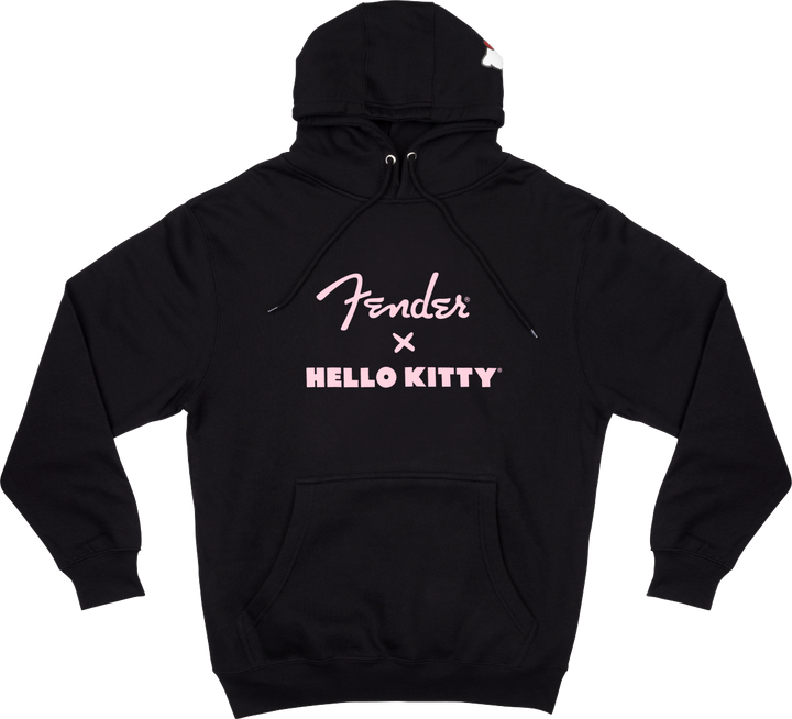 Fender X Hello Kitty Sleeve Logo Hoodie, Black