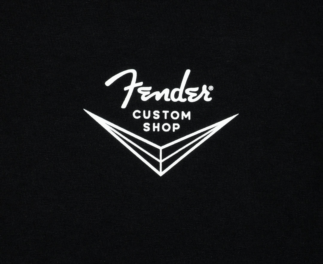 Fender Custom Shop Tee,  Black