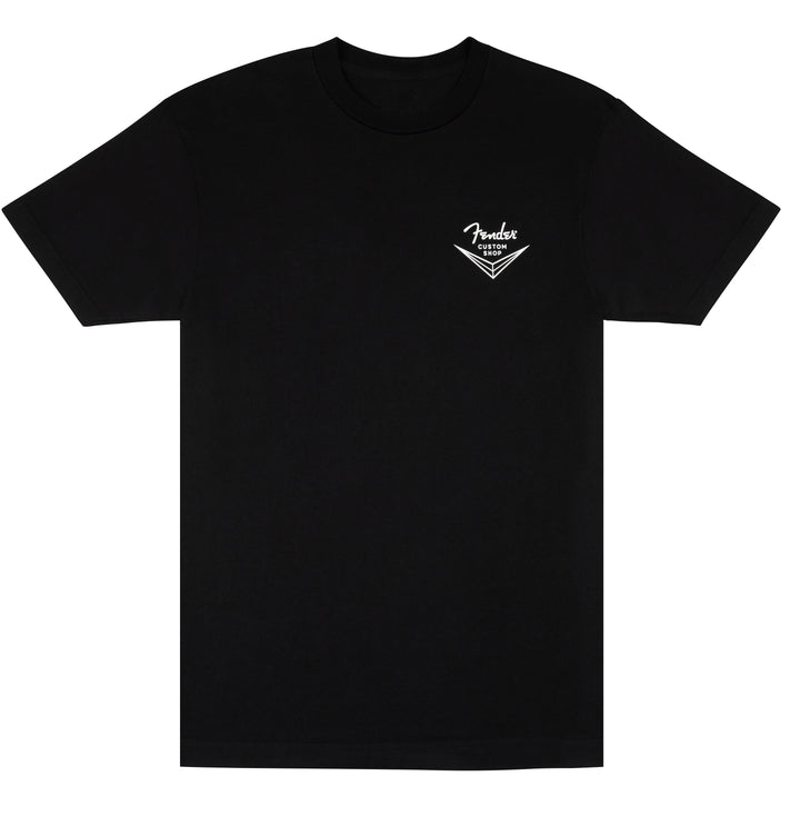 Fender Custom Shop Tee,  Black