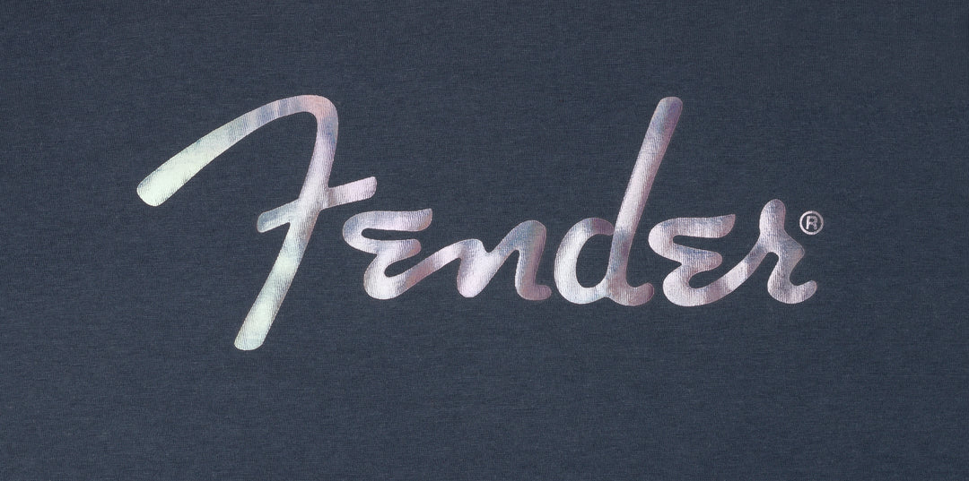 Fender Galaxy Logo Tee, Indigo Smoke