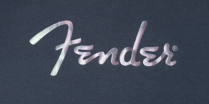 Fender Galaxy Logo Tee, Indigo Smoke