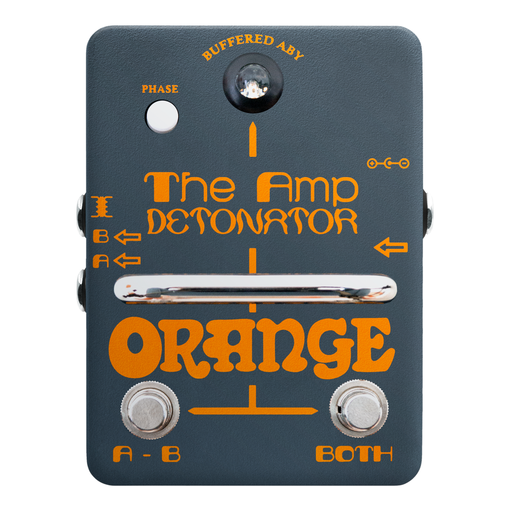 ORANGE Amp Detonator/位相反転機能付きABYボックス Orange Amp Detonator ABY Pedal – A Strings
