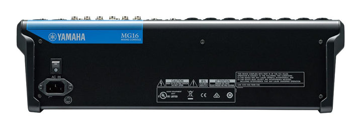 Yamaha MG16 16-Channel Analogue Mixing Console