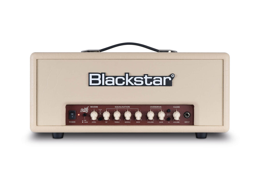 Blackstar Debut 100RH Guitar Amplifier Head, Cream