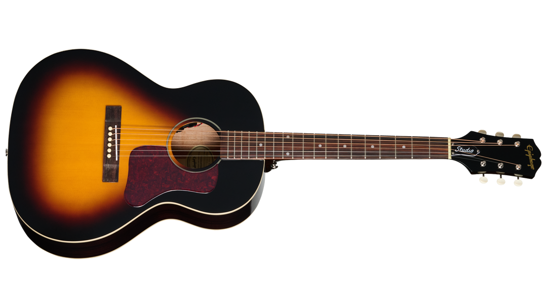 Epiphone Blues King Studio Electro-Acoustic Guitar, Dark Burst