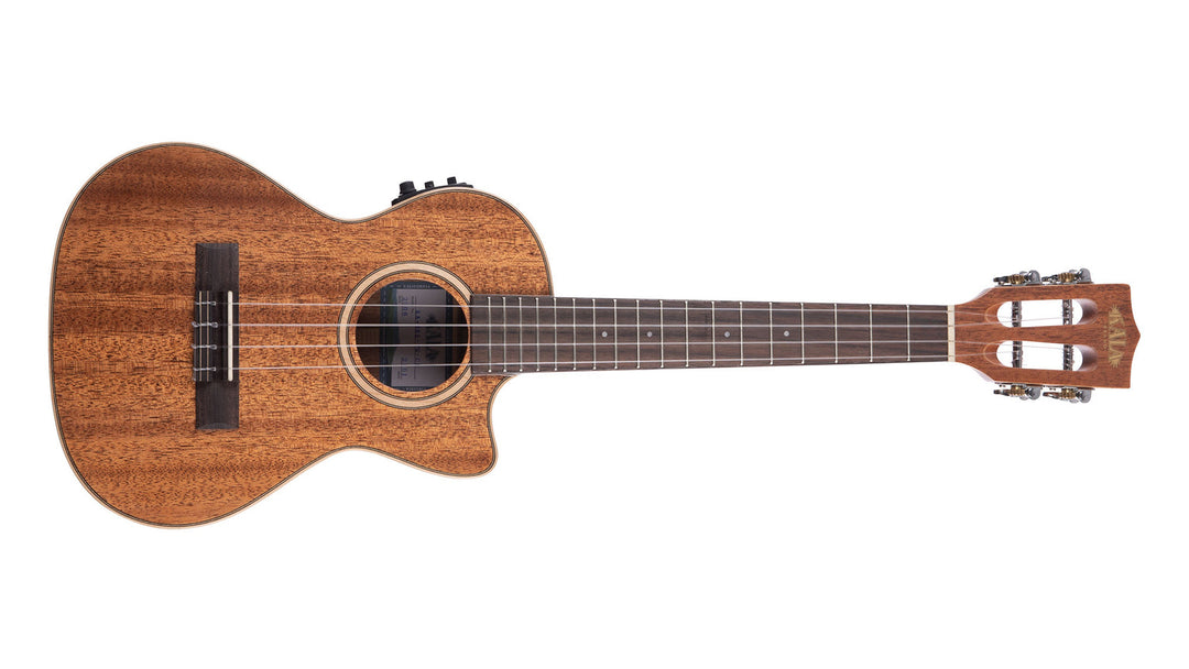 Kala All Solid Gloss Mahogany Tenor Ukulele w/ Cutaway &amp; EQ