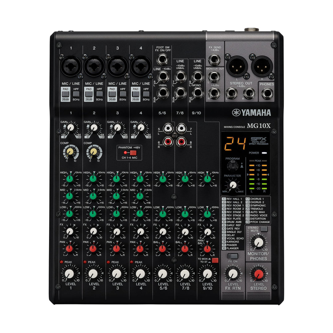 Yamaha MG10X 10-Channel Mixing Console