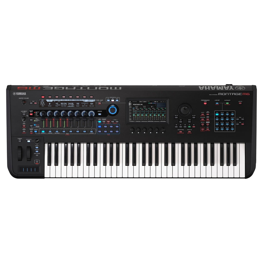Yamaha MONTAGE M6 Keyboard Synthesizer, 61 Key