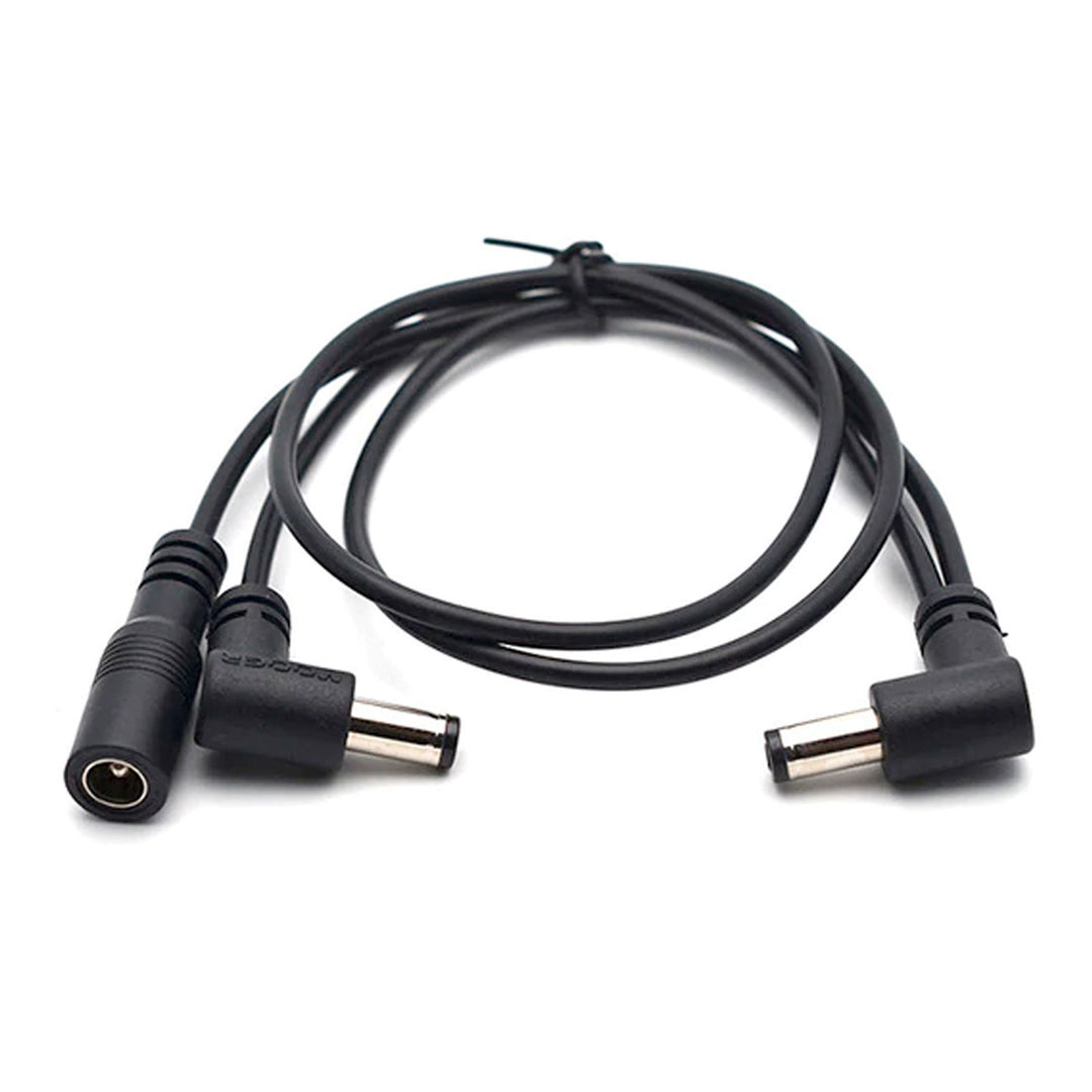 Mooer PDC-2A 2 Angled Plug Daisy Chain Cable