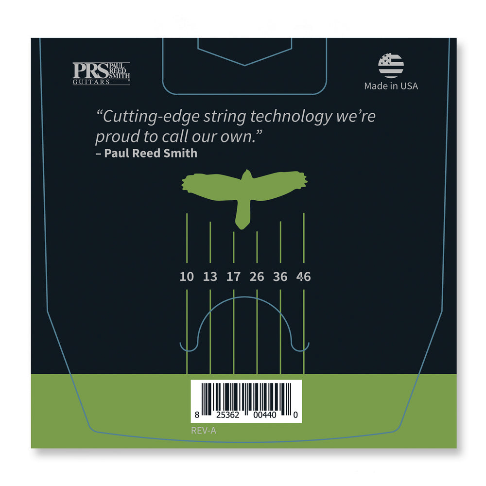 PRS Signature Regular Light Guitar Strings, .010-.046