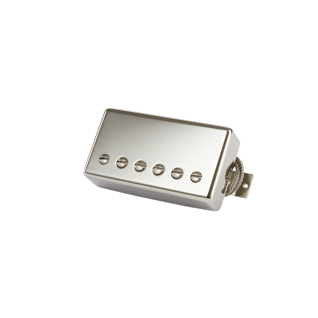 Gibson Burstbucker Pro, Treble, Double Black, Nickel Cover, 2-Conductor, Alnico V