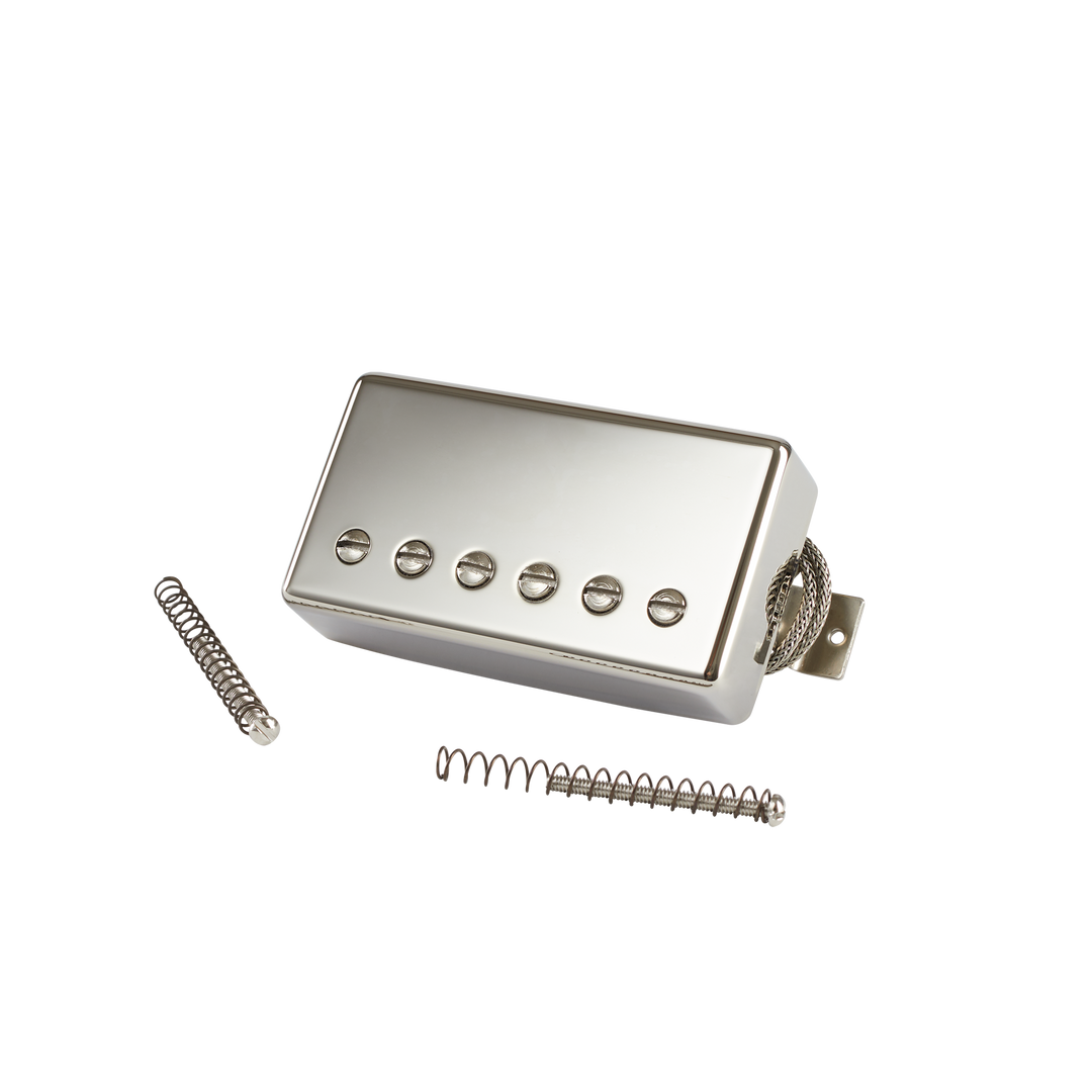 Gibson Burstbucker Pro, Treble, Double Black, Nickel Cover, 2-Conductor, Alnico V