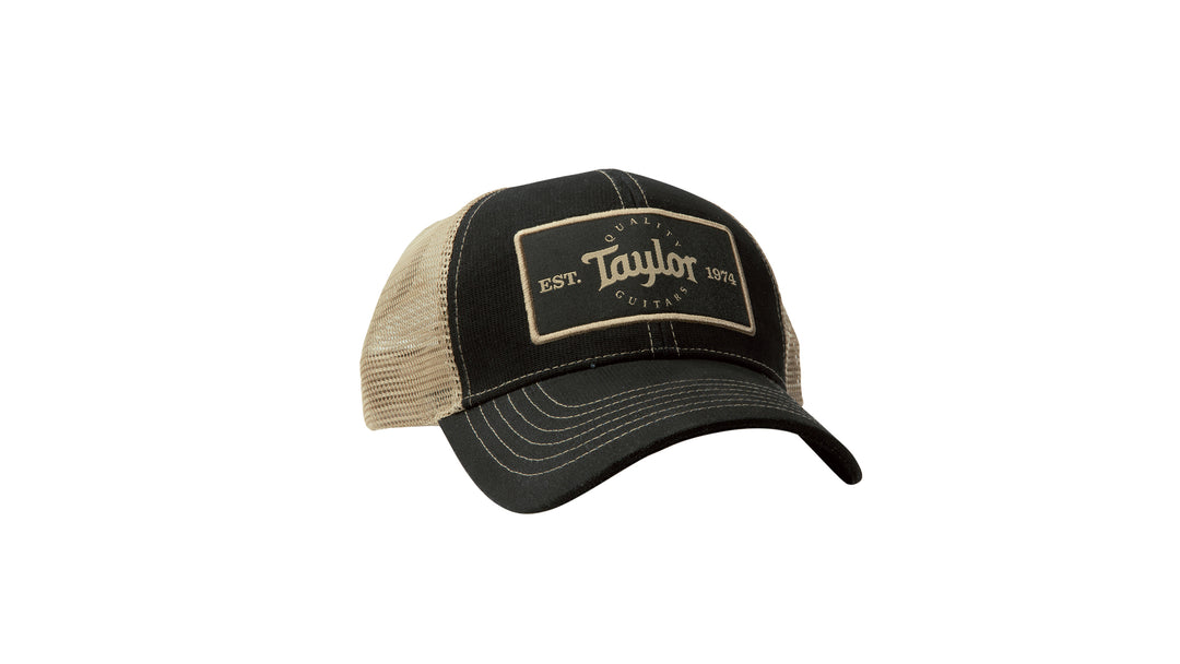 Taylor Trucker Cap Black/Khaki