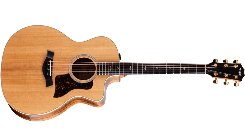Taylor 214ce-K DLX Koa Grand Auditorium Acoustic-Electric Guitar