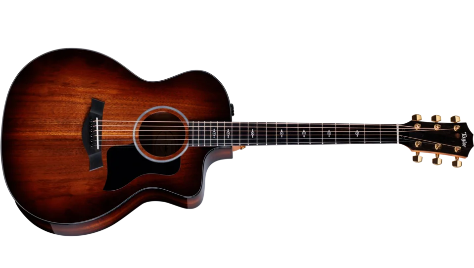 Taylor 224ce-K DLX Koa Grand Auditorium Acoustic-Electric Guitar