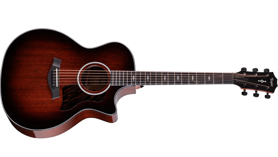 Taylor 324ce Next Generation Grand Auditorium Acoustic-Electric Guitar – Tropical Mahogany